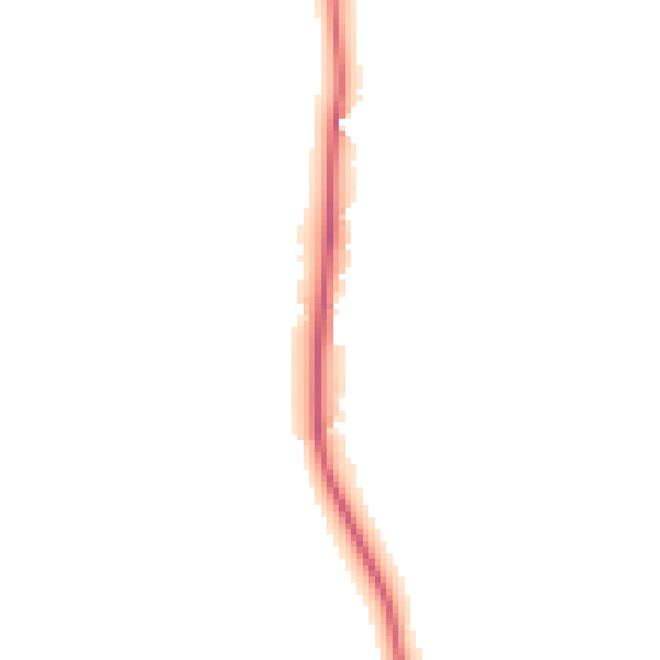 Night-time road noise heatmap for EX3 0QW
