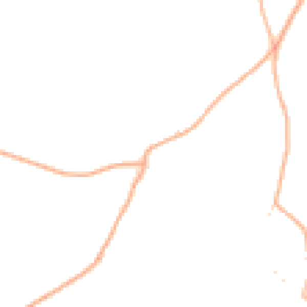 Daytime road noise heatmap for EX4 0AD