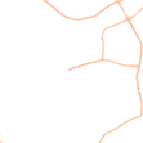 Daytime road noise heatmap for EX4 0BA