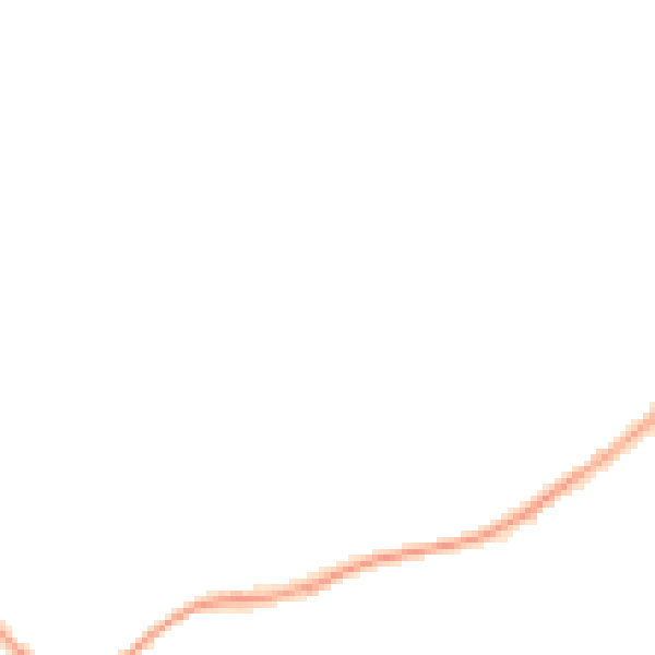 Night-time road noise heatmap for EX4 1NE