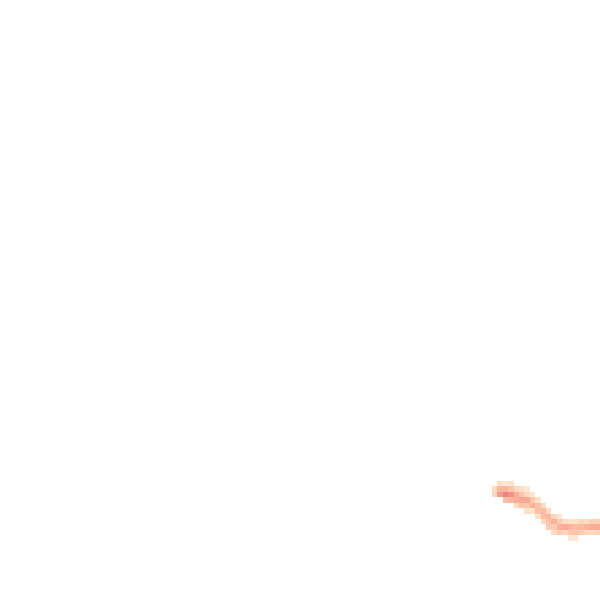 Night-time road noise heatmap for EX4 1SJ