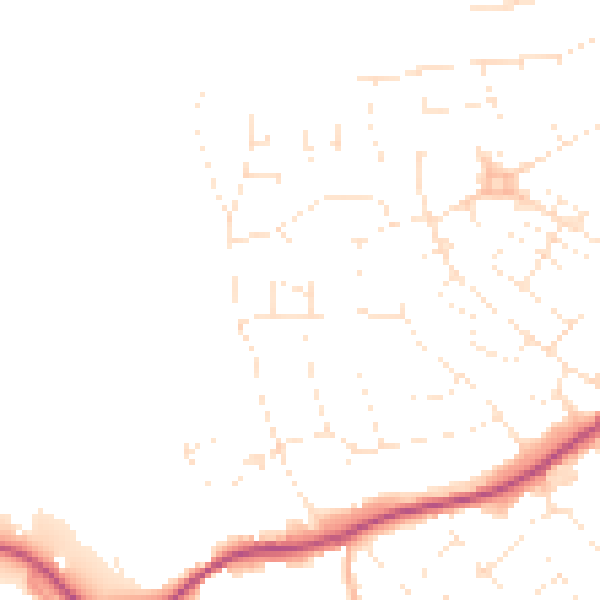 Daytime road noise heatmap for EX4 1TB