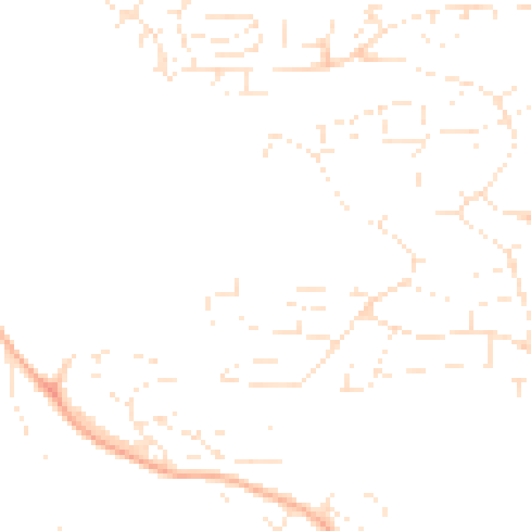Daytime road noise heatmap for EX4 2AR