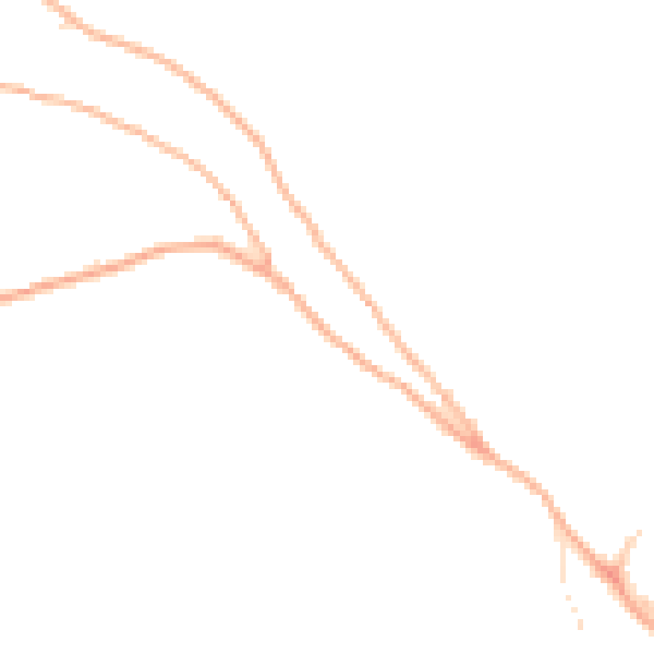 Daytime road noise heatmap for EX4 2JG