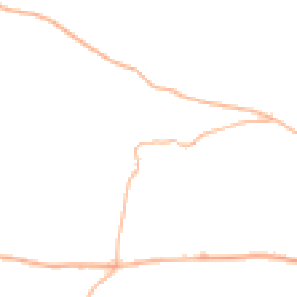 Daytime road noise heatmap for EX4 2LD