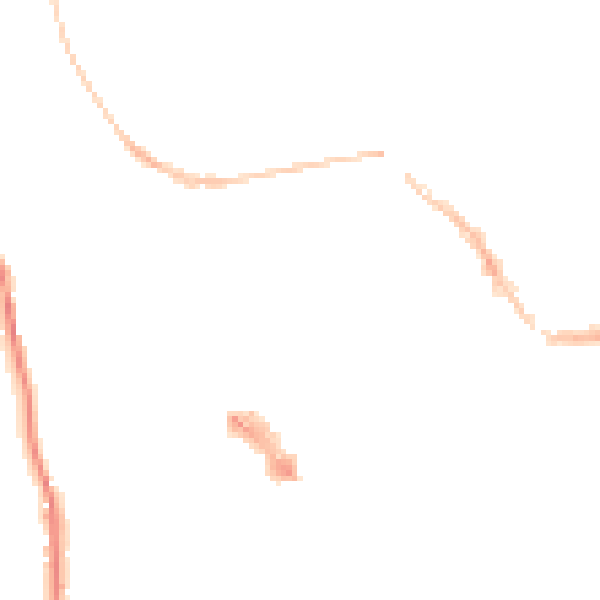 Night-time road noise heatmap for EX4 3SA