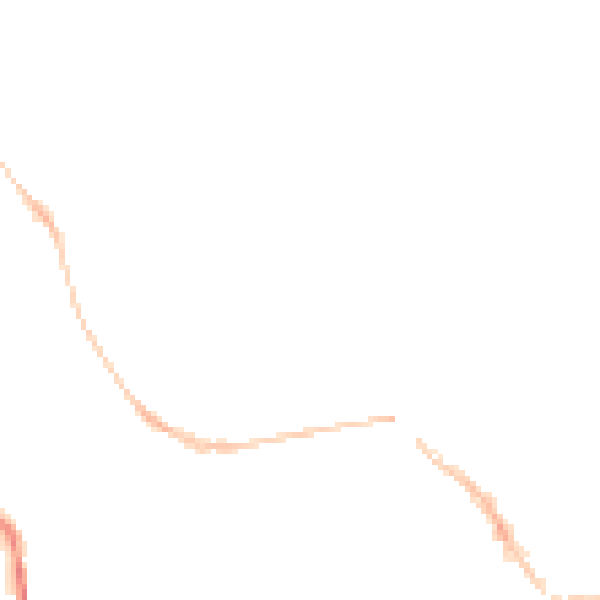 Night-time road noise heatmap for EX4 4JW