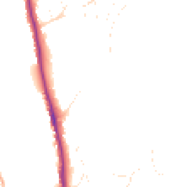 Daytime road noise heatmap for EX4 4QY