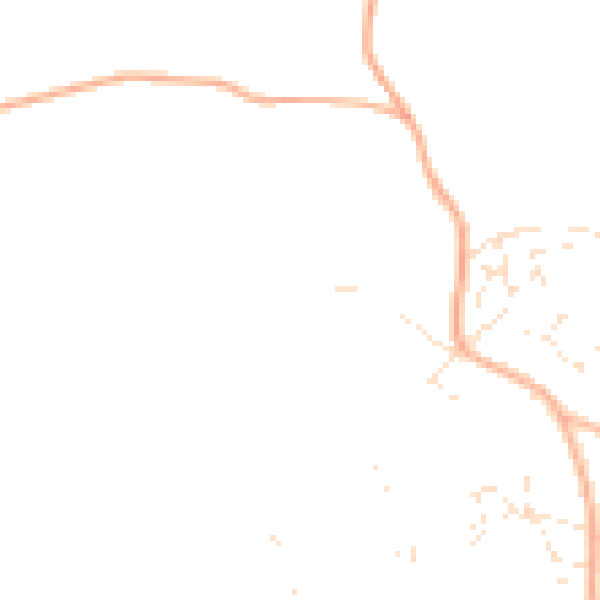 Daytime road noise heatmap for EX4 4RX