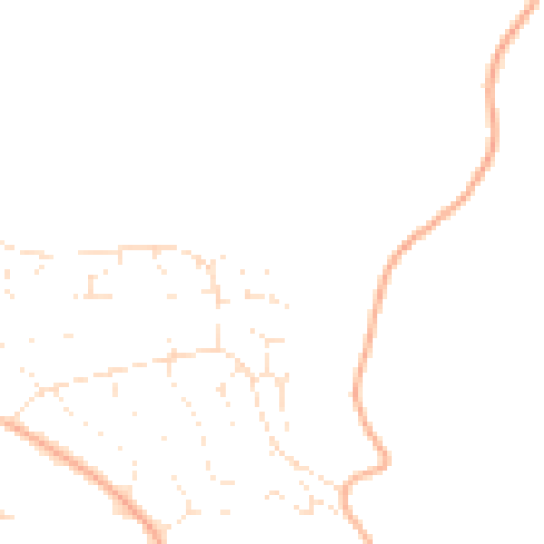 Daytime road noise heatmap for EX4 5BB