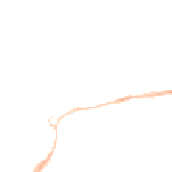 Night-time road noise heatmap for EX4 6LH