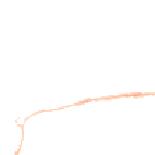Night-time road noise heatmap for EX4 7AD