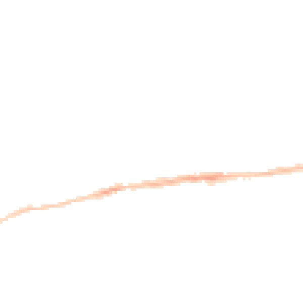 Night-time road noise heatmap for EX4 7BA