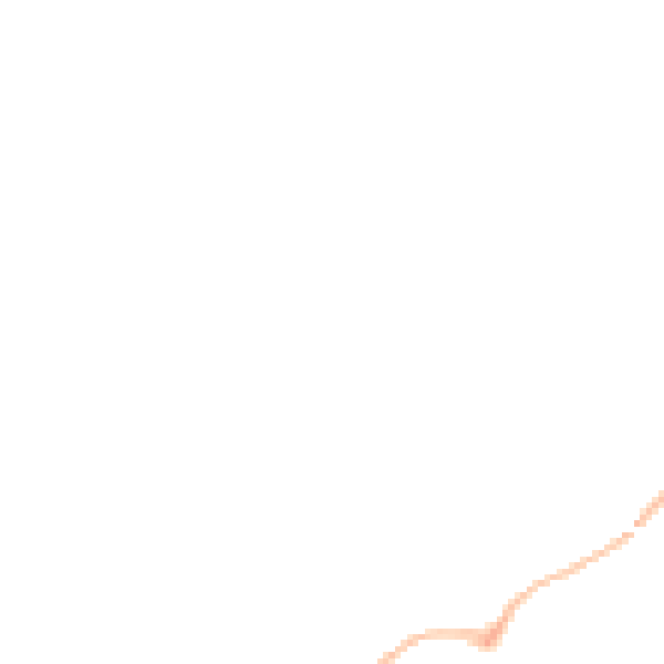 Night-time road noise heatmap for EX4 8QE
