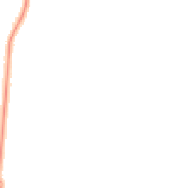 Night-time road noise heatmap for FY2 0DE