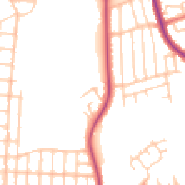 Daytime road noise heatmap for FY2 0RF