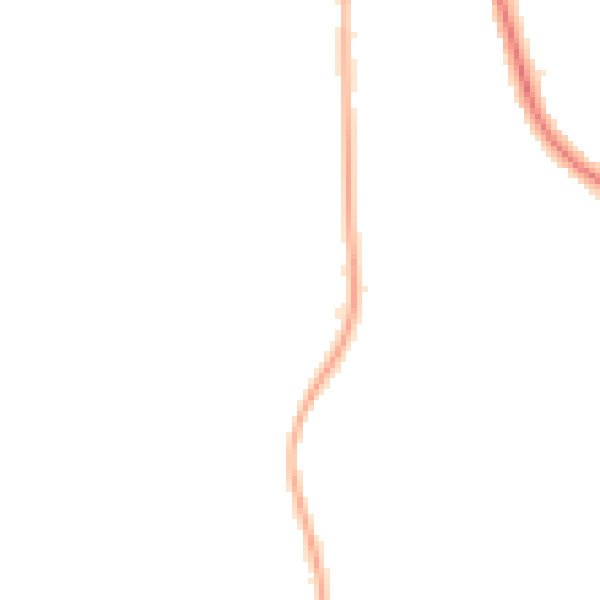 Night-time road noise heatmap for FY2 0RF