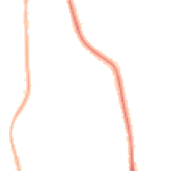 Night-time road noise heatmap for FY2 0RU