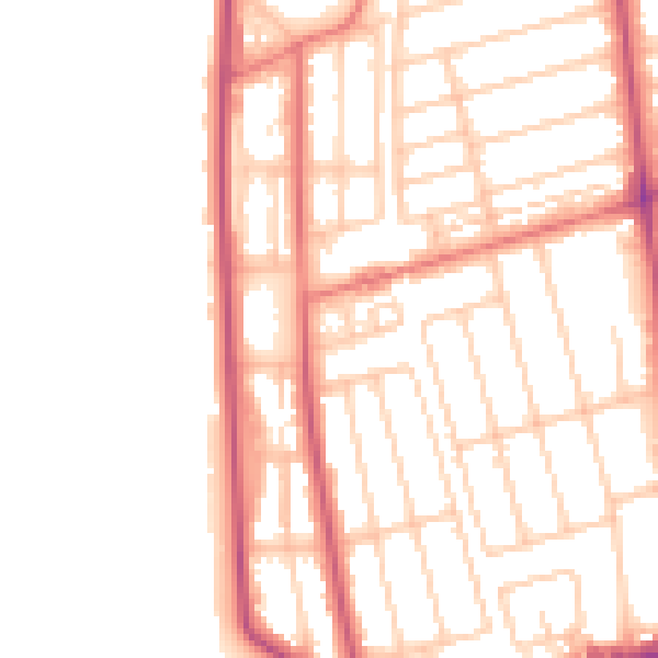 Daytime road noise heatmap for FY4 1DH