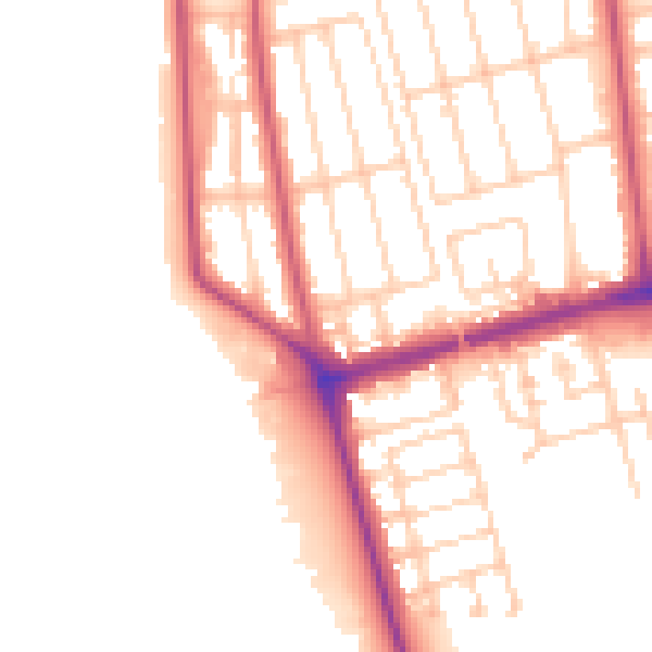 Daytime road noise heatmap for FY4 1RU