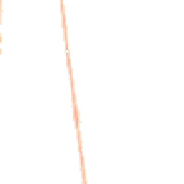 Night-time road noise heatmap for FY4 2BY