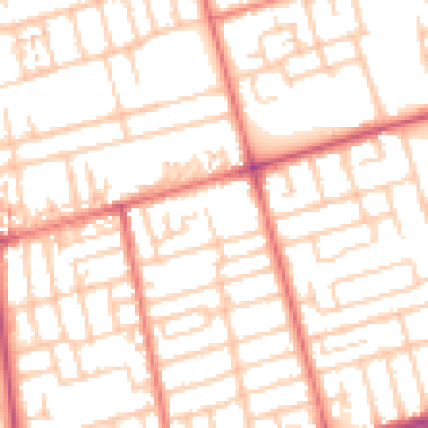 Daytime road noise heatmap for FY4 2LH