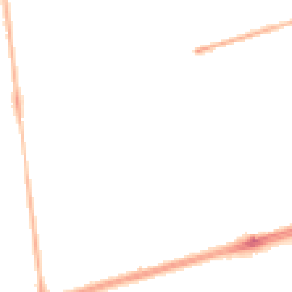 Night-time road noise heatmap for FY4 2LU