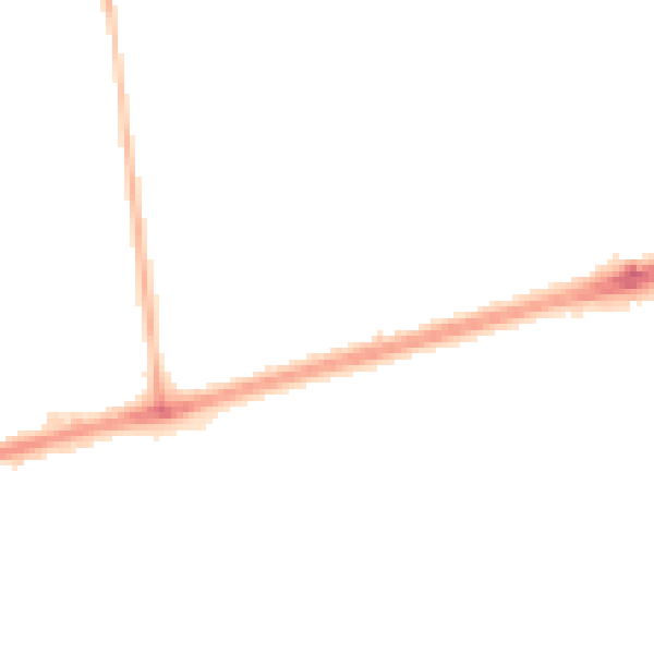 Night-time road noise heatmap for FY4 2RE