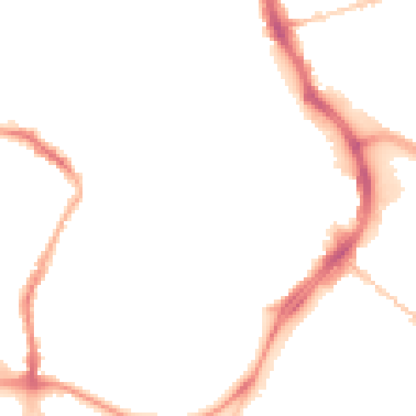 Night-time road noise heatmap for GL1 1GH