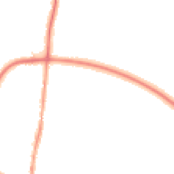 Night-time road noise heatmap for GL1 3JS