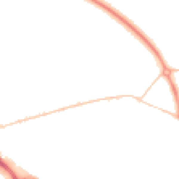 Night-time road noise heatmap for GL1 3QS