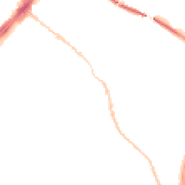 Night-time road noise heatmap for GL1 4JW