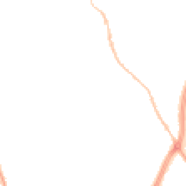 Night-time road noise heatmap for GL1 4NL