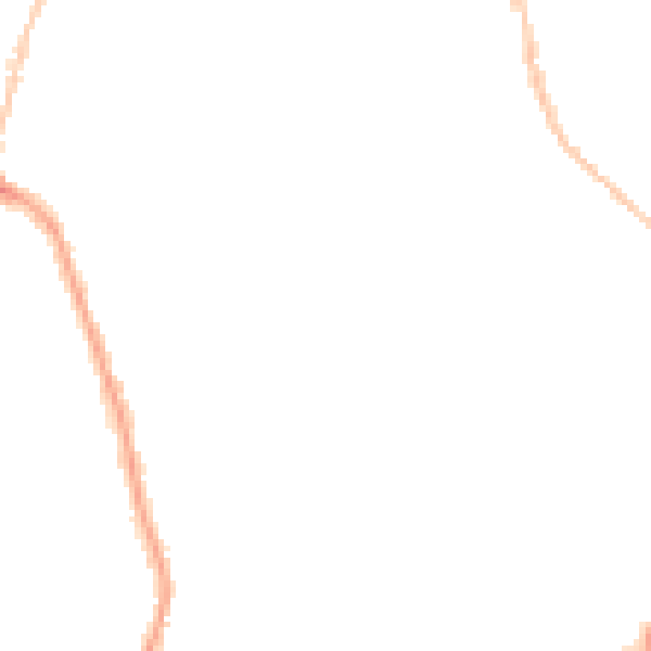 Night-time road noise heatmap for GL1 4PP
