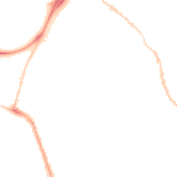 Night-time road noise heatmap for GL1 4UY