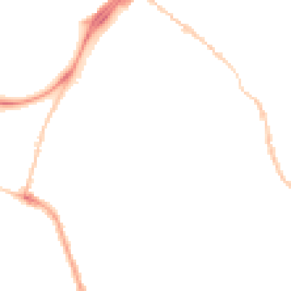 Night-time road noise heatmap for GL1 4XA