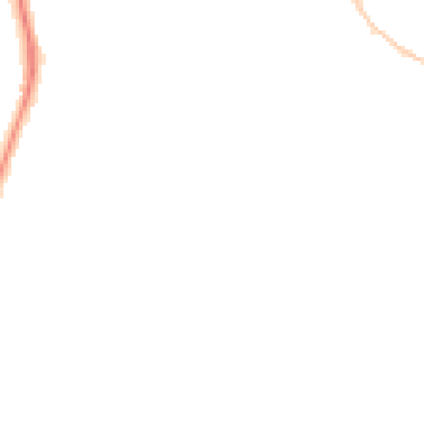Night-time road noise heatmap for GL1 5HQ