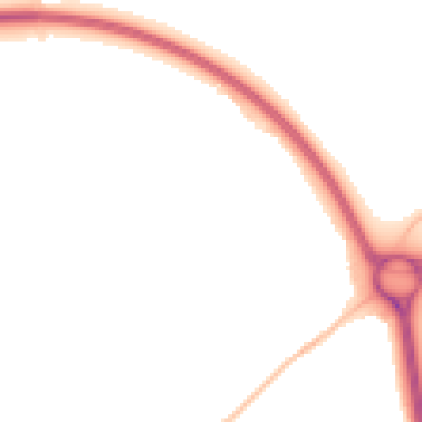 Night-time road noise heatmap for GL2 0AR