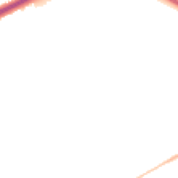 Night-time road noise heatmap for GL2 0DD