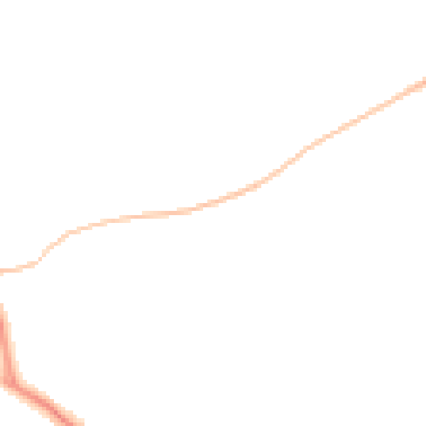Night-time road noise heatmap for GL2 0LX