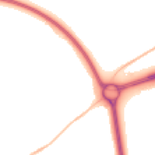 Night-time road noise heatmap for GL2 0XJ