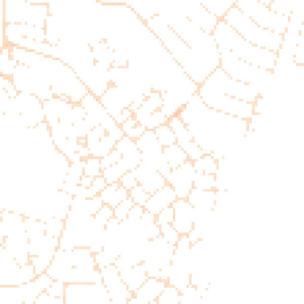 Daytime road noise heatmap for GL2 2EB