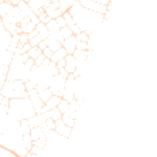 Daytime road noise heatmap for GL2 2EX
