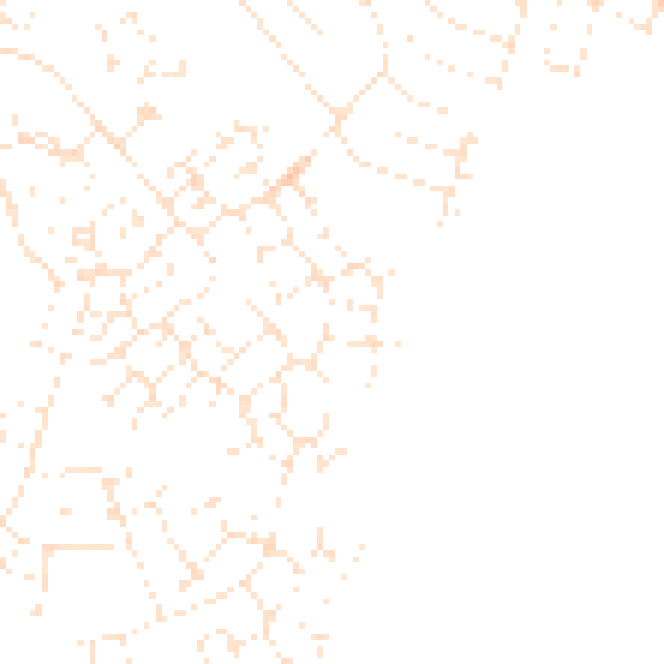 Daytime road noise heatmap for GL2 2GD