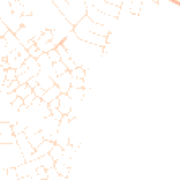 Daytime road noise heatmap for GL2 2GF