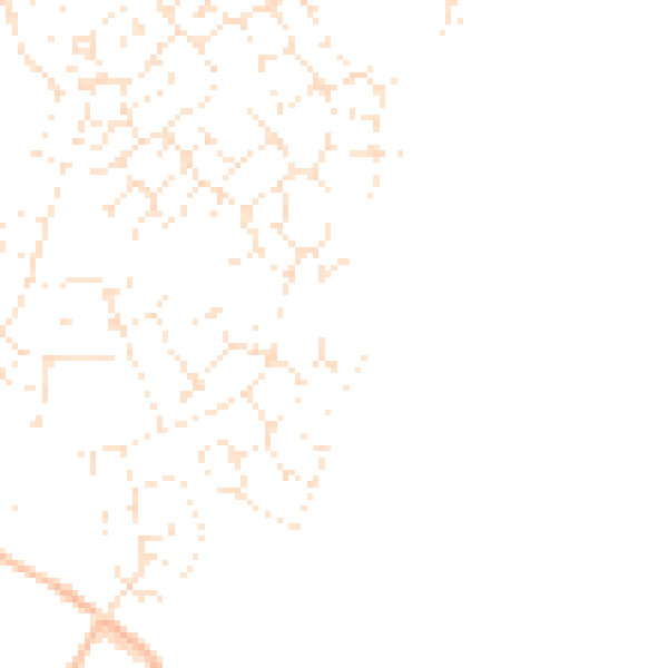 Daytime road noise heatmap for GL2 2JD