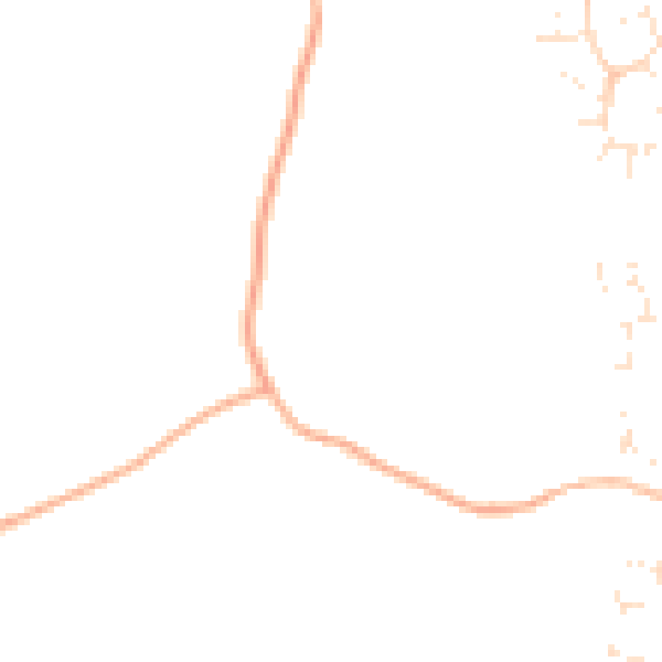 Daytime road noise heatmap for GL2 3QE