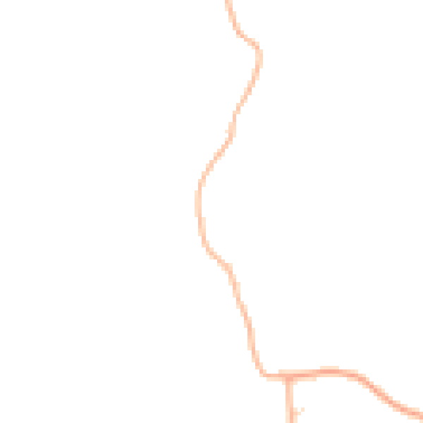 Daytime road noise heatmap for GL2 3SN