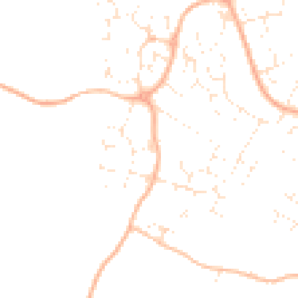 Daytime road noise heatmap for GL2 4BG