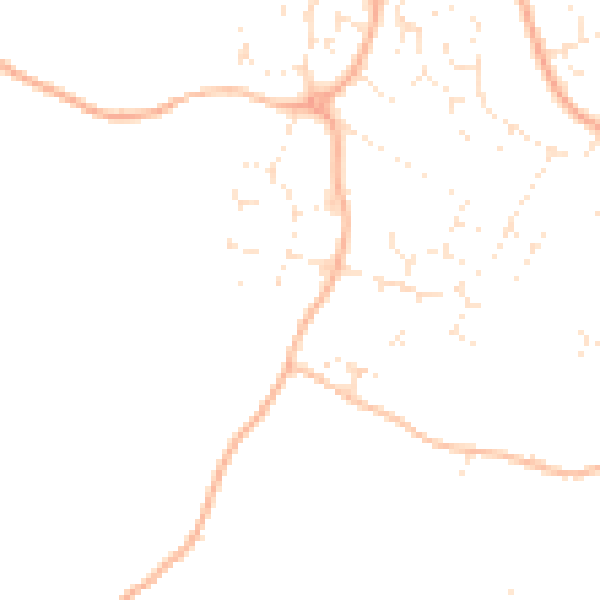 Daytime road noise heatmap for GL2 4BP